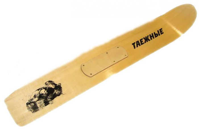 Лыжи "Таежные" 23,5*155см деревянные (осина)