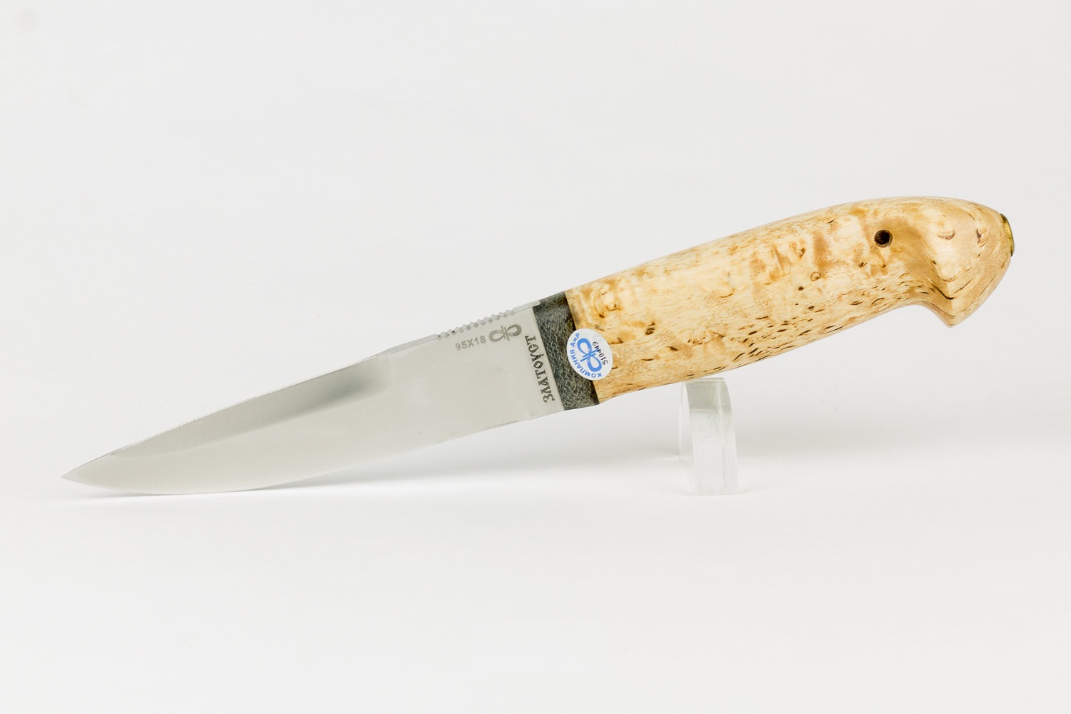 Нож "Хаски" (карельская береза), 100*13