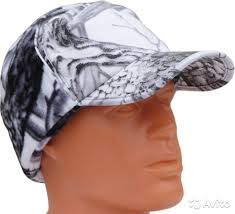 Шапка зимняя (белый лес)